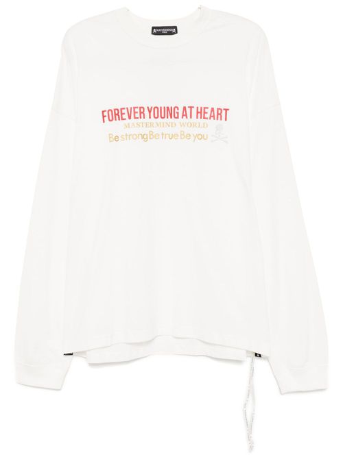Logo print T-shirt - White