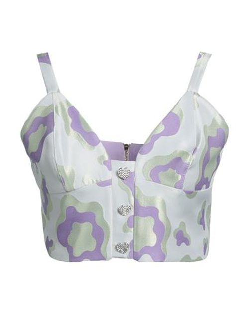 Woman Top Lilac Size 8 Polyester
