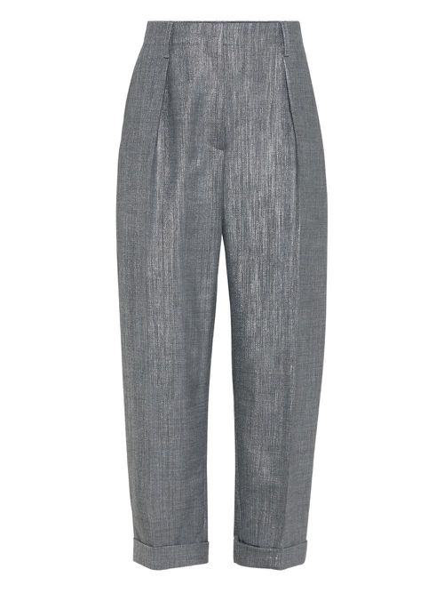 Twill trousers - Silver