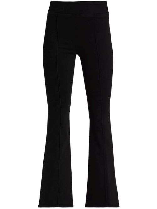 The Jetset Flare Pintuck jeans - Black