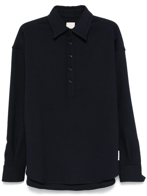 Layered polo shirt - Blue