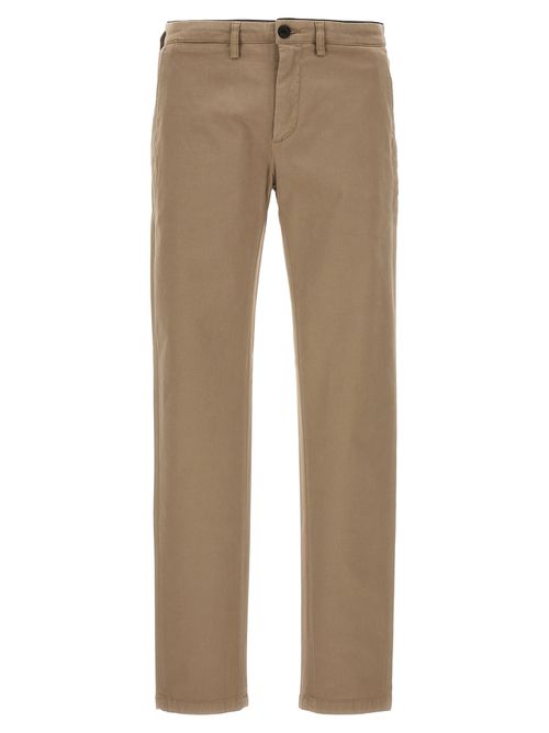 -Mike Pantaloni Beige-Uomo