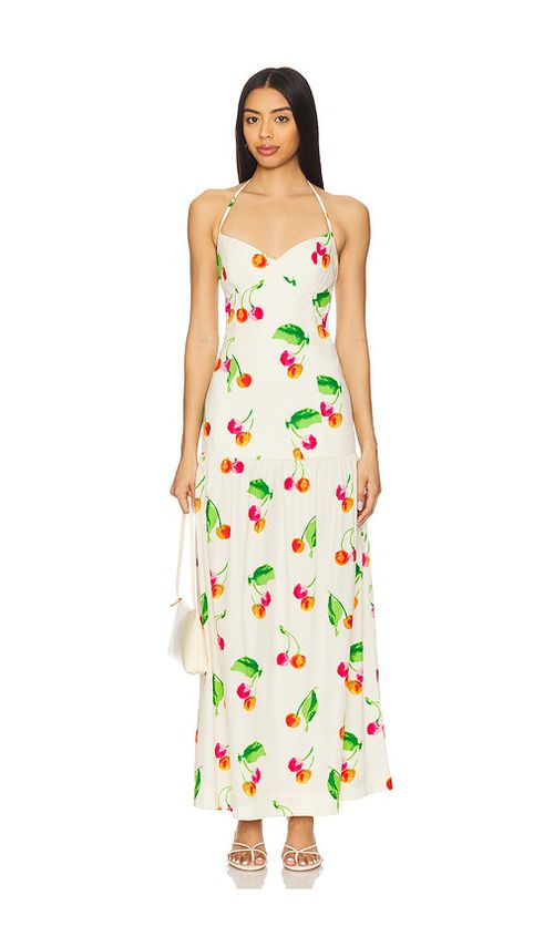 SWF Halter Maxi Dress in Ivory. - S also in