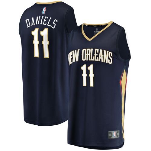 Men's Dyson Daniels Navy New Orleans Pelicans Fast Break Replica Player Jersey