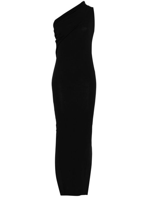 릭 오웬스 여성 Athena midi dress - Black RP01E7633VI