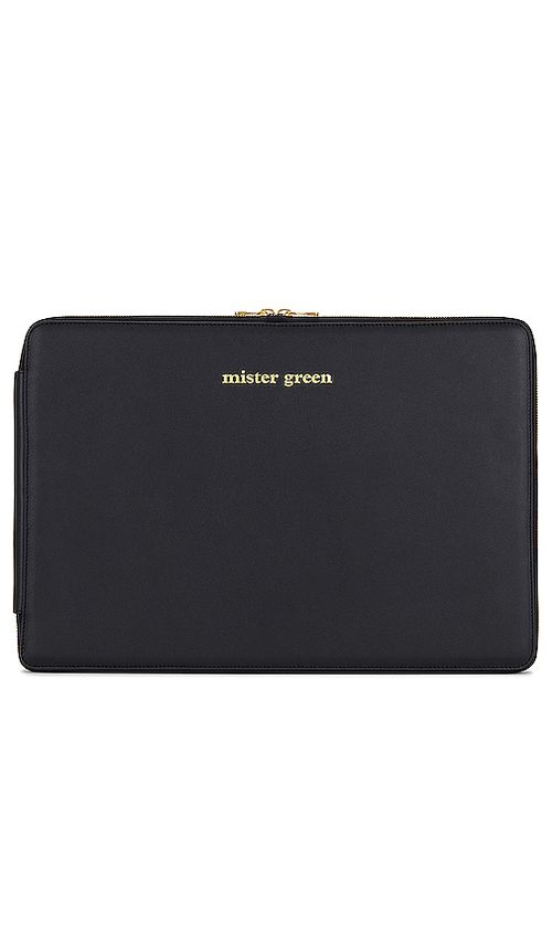 Mister Green Portfolio Case in Black