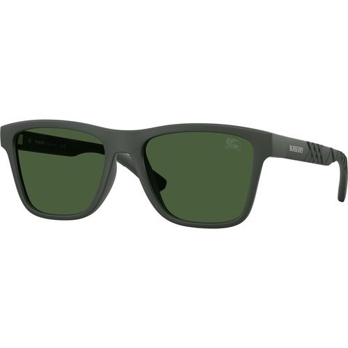 Burberry Man Burberry BE4482U 423271 Sunglasses Injected Green Green Squared Norma