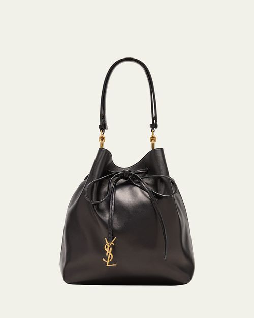 Paris VII YSL Pochon Shoulder Bag in Lambskin Leather