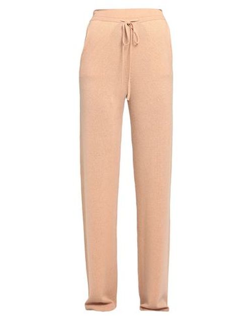 Woman Pants Sand Size S Wool, Cashmere