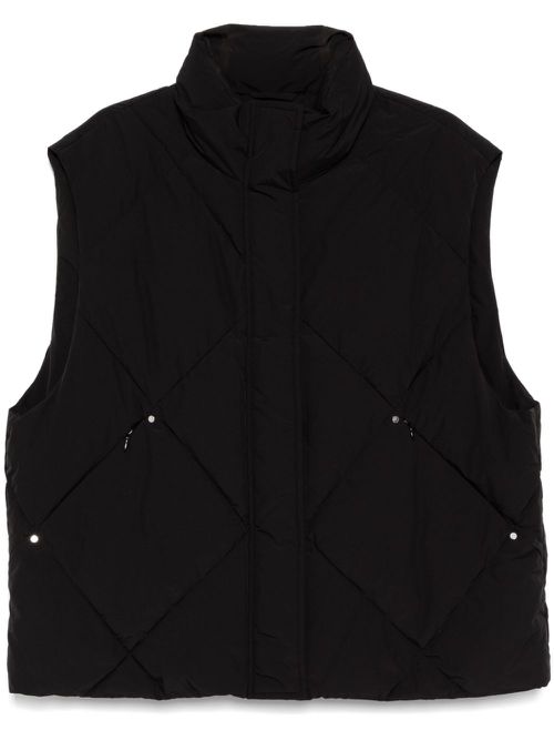 Down gilet - Black