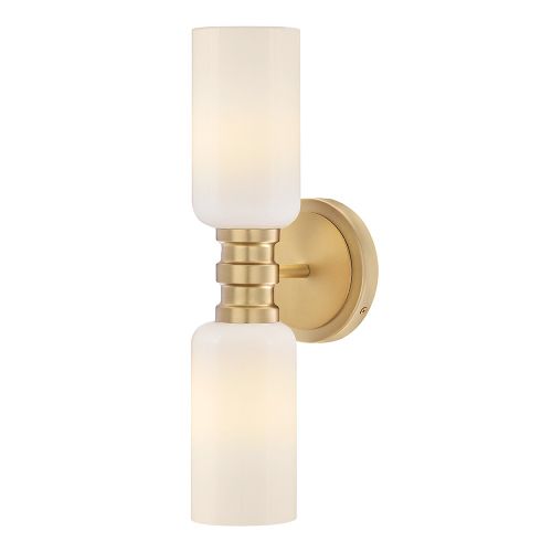 Lacquered Brass LED Wall Sconce from the Naomi Collection
