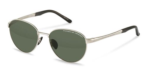 Porsche Design P8985 B611 Men's Sunglasses Silver Size 56
