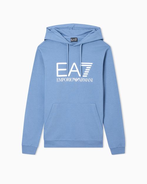 Slim fit hoodie Core Identity in cotton with big logo