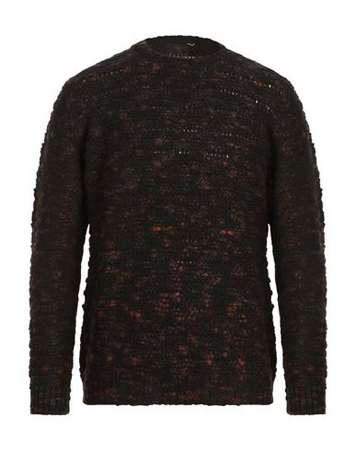 Man Sweater Charcoal Size L Acrylic, Polyester, Wool