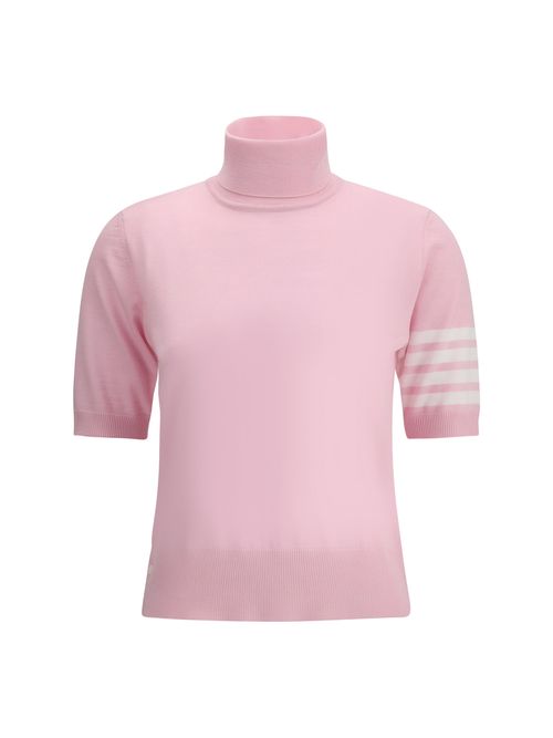 Turtleneck Sweater — Pink