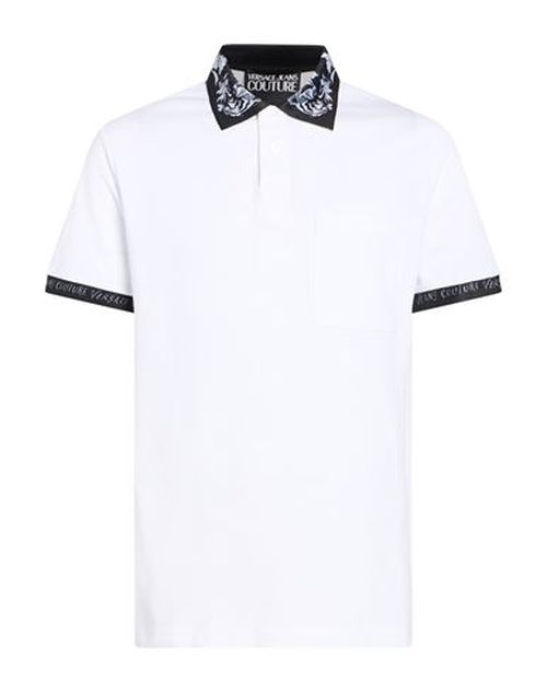 Man Polo shirt White Size M Cotton