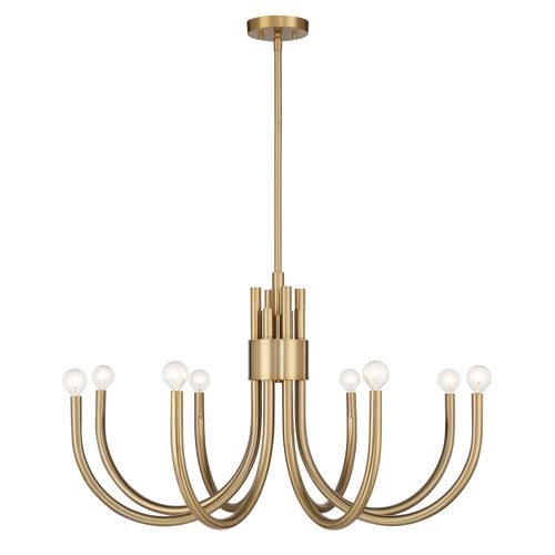 Sorrento 8-Light Chandelier in Noble Bra