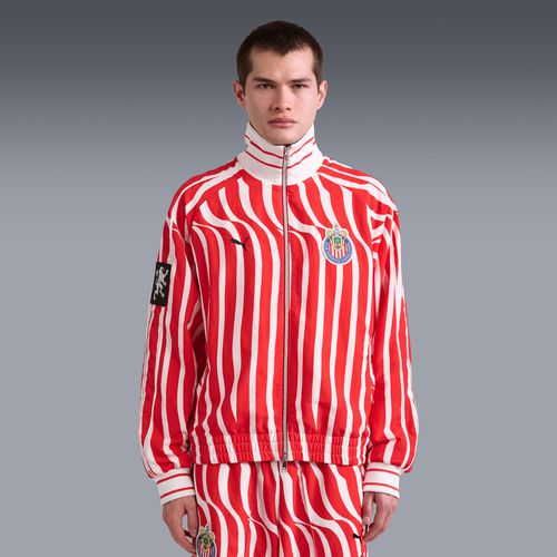 PUMA Chivas x Liberal Youth Ministries Men's T7 Track Jacket in Red