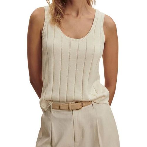 Women's Ayaka Wide Rib Scoop Neck Tank Top Large Pristine