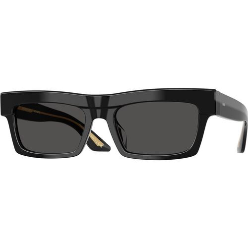 Oliver Peoples Vrouw Oliver Peoples OV5607SU 1985C 149287 Zonnebrillen Acetaat Zwart Grijs Kwadraat Normaa