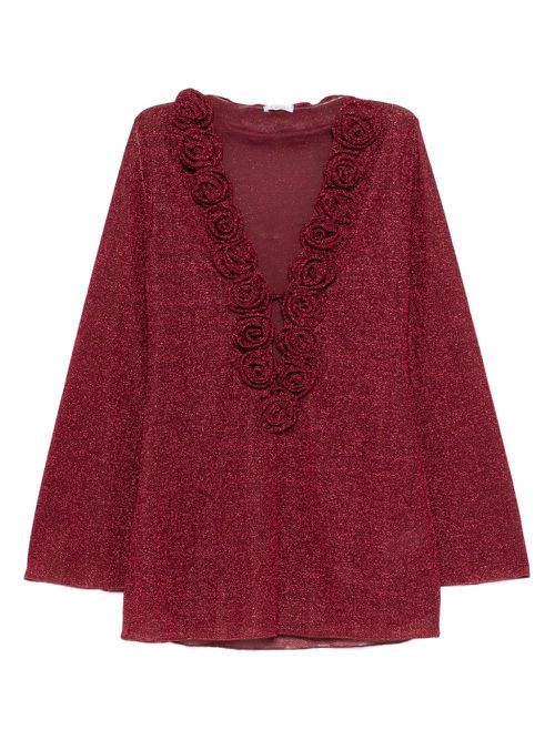 Lumière Rose mini dress - Red