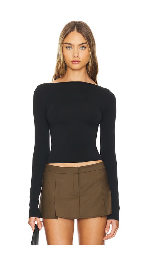 CLYQUE Josi Top in Black. L. Also in M, S