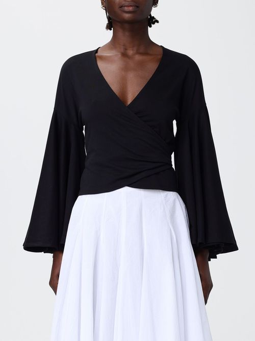 Top Woman color Black
