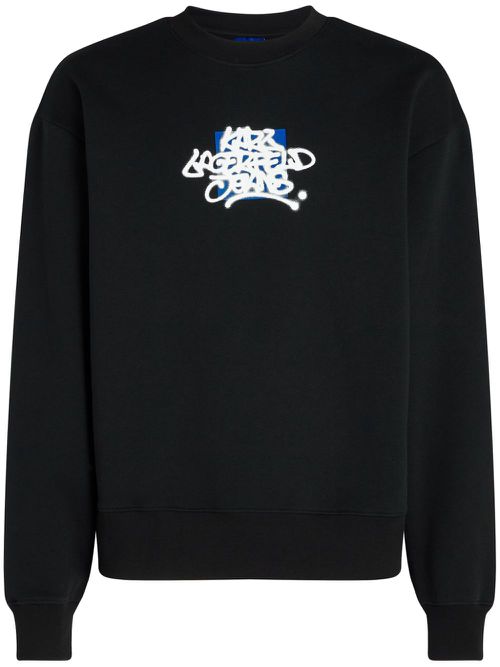 X Crapule2000 organic-cotton sweatshirt - Black