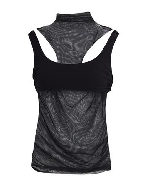 Woman Top Black Size XS Polyamide, Elastane
