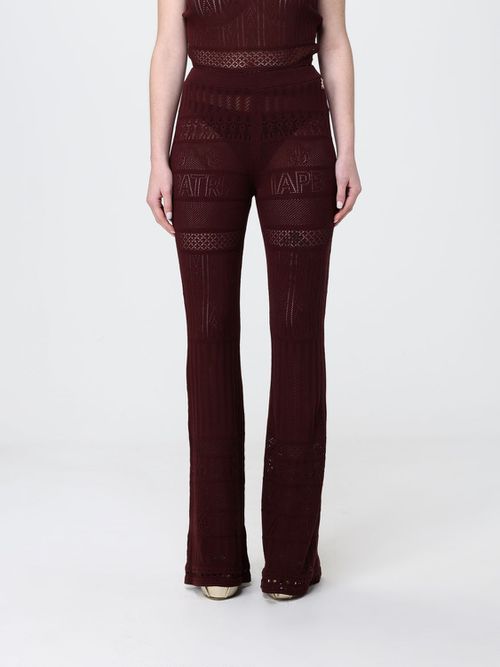 Pants Woman color Brown