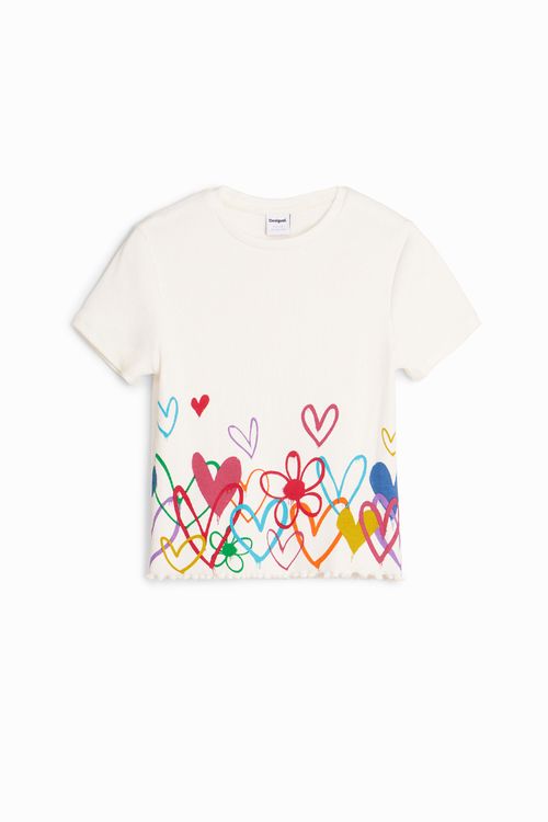 Heart illustrations T-shirt