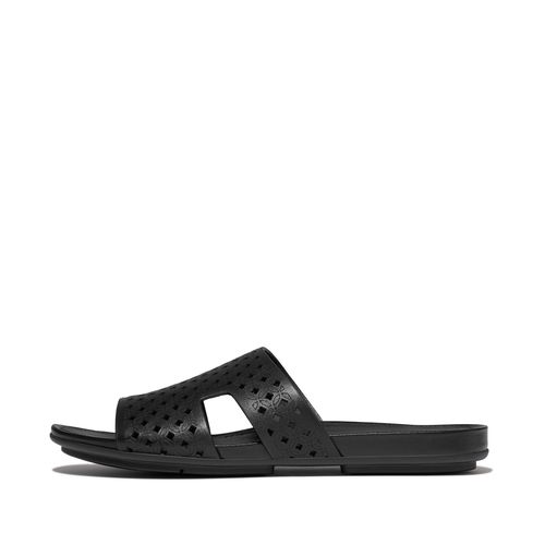 GRACIE Perf-Leather H-Bar Slides