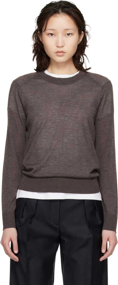 Brown Ditto Fluid Sweater