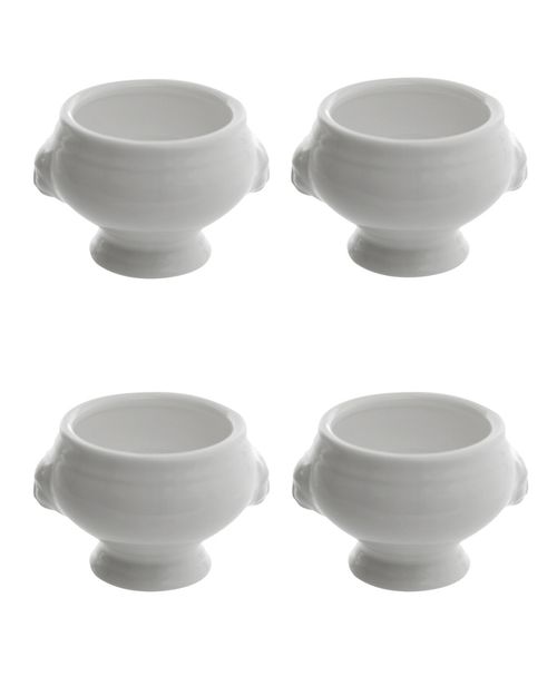Set of 12 3in Mini Lion Headed Tureens