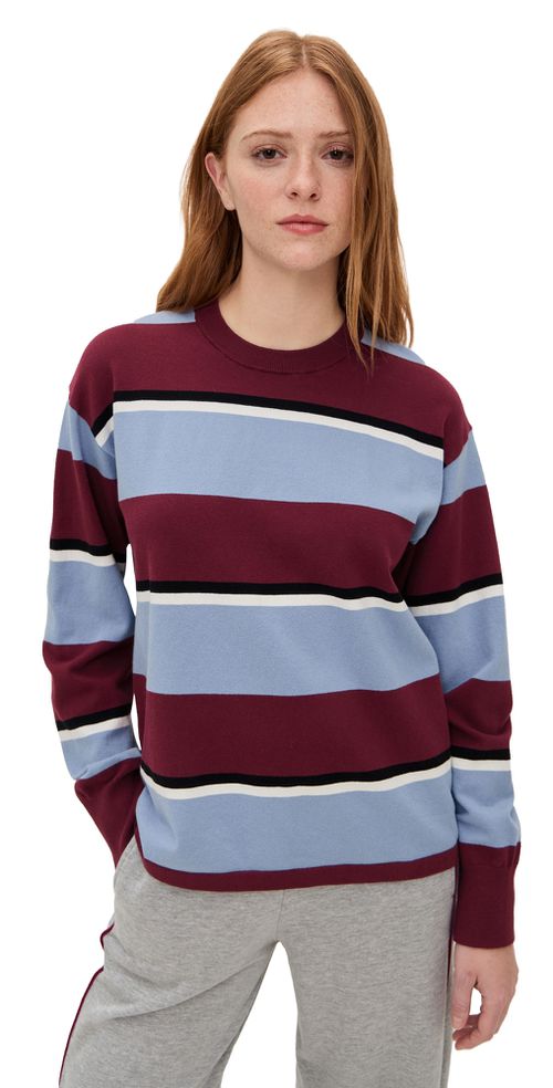 Nia Rugby Sweater Green/Navy