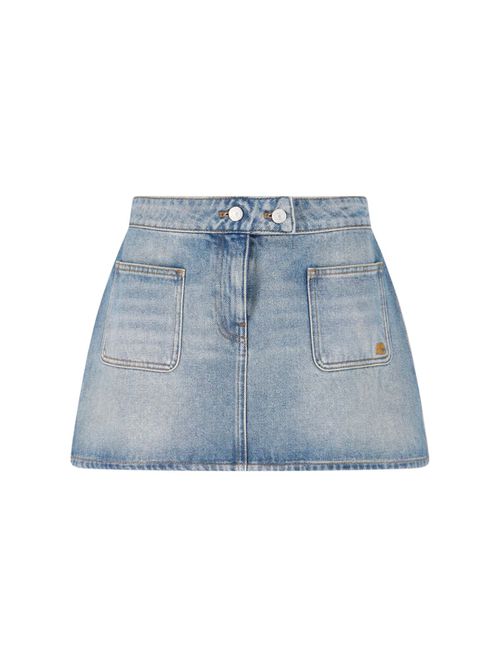 Denim Mini Skirt