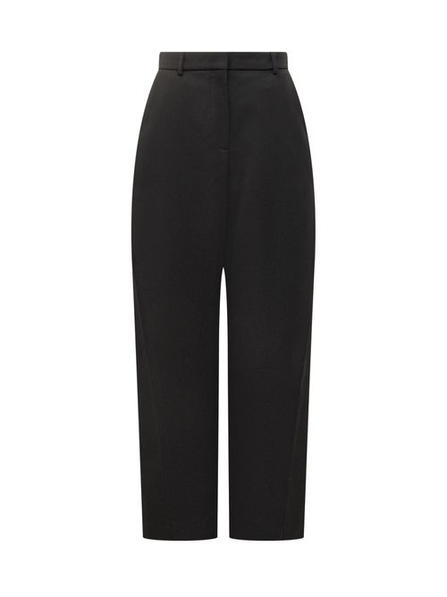 High-Waisted Tailored Trousers