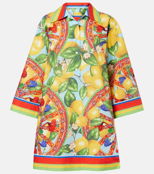 Oversized printed shirt