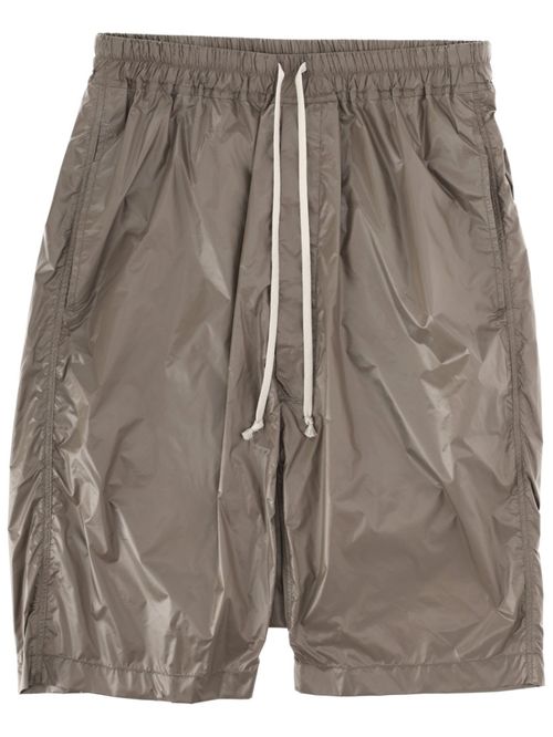 Brown Solid Shorts