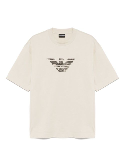 Emporio Armani cotton T-shirt - Neutrals