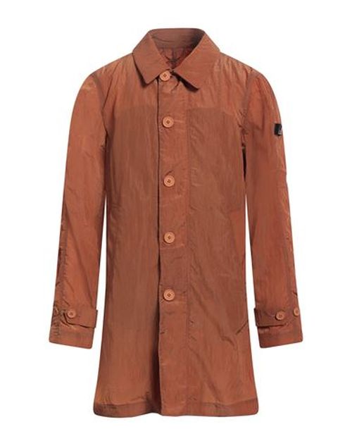Man Overcoat & Trench Coat Brown Size M Polyamide