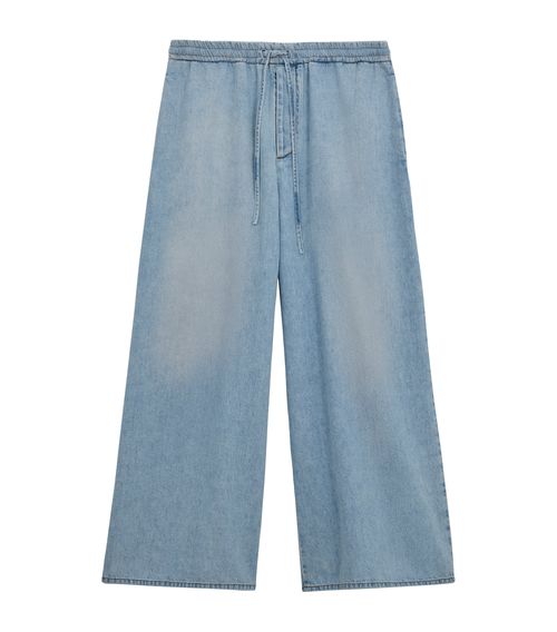 X Paula's Ibiza Denim Drawstring Trousers