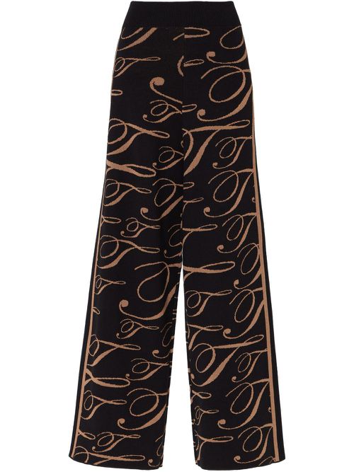 Temperley London T-Logo Mania trousers - Black