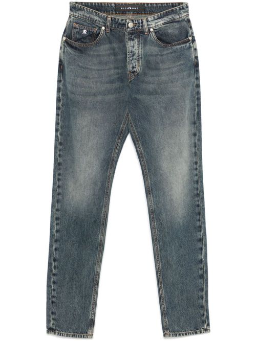 Logo-print jeans - Blue
