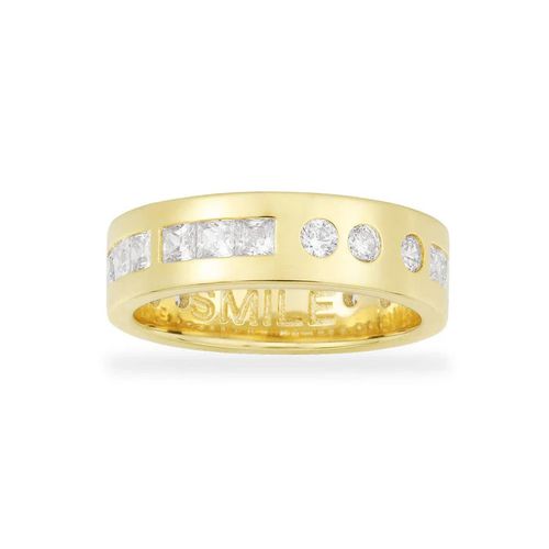 Ladies Smile Morse Code Ring