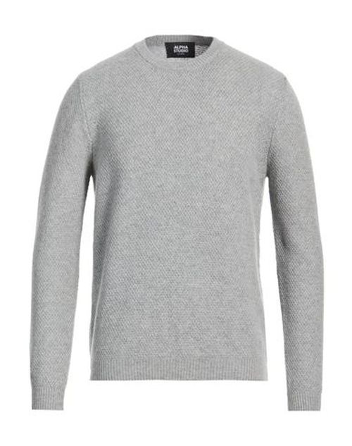 Man Sweater Grey Size 36 Cashmere