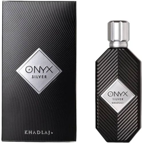 Khadlaj Perfumes Onyx Silver 100Ml Eau De Parfum Fragrance For Men And Women In Clear