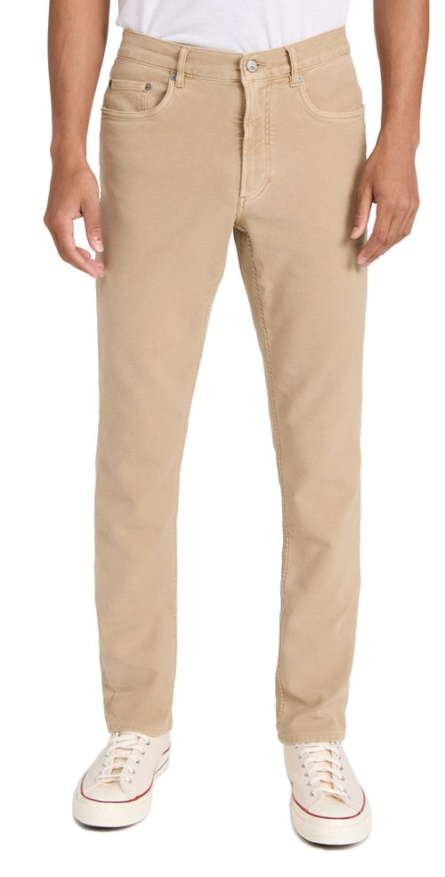 Stretch Terry 5 Pocket Pants Desert Khaki