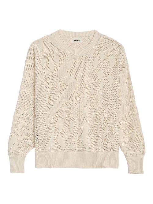 A Paper Kid cotton jumper - Neutrals
