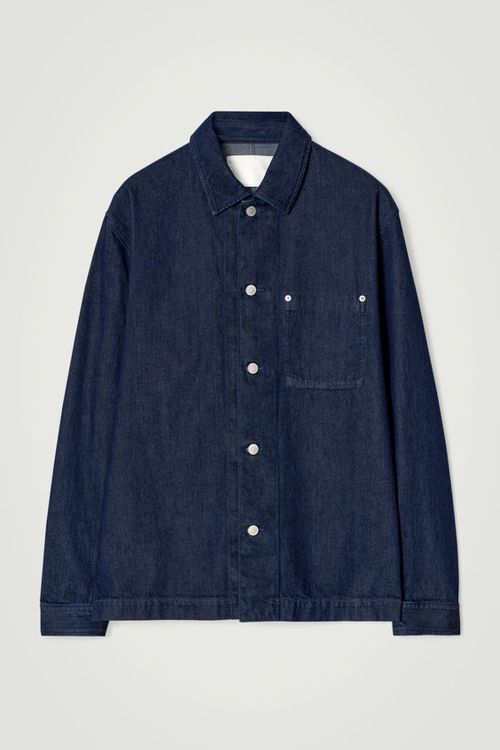 RELAXED DENIM OVERSHIRT